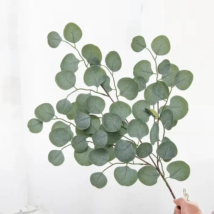 Plantes artificielles feuille d'eucalyptus vigne maison Vase mariage jardin saint valentin arc extér