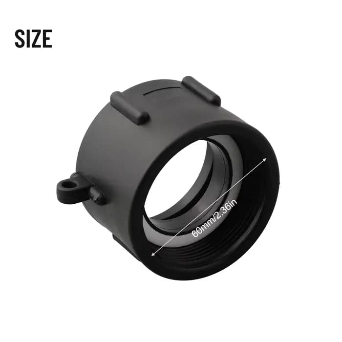 Connecteur de Valve de réservoir d'eau IBC 1000L, adaptateur de Valve 60mm/2 pouces, Kit de pièces d