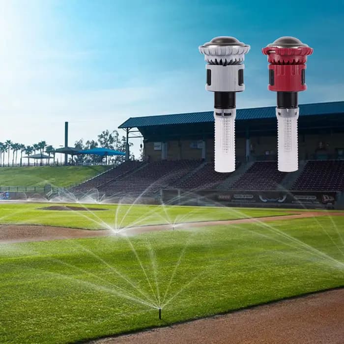 Arroseur réglable Pop-Up à filetage interne 360 ", arroseur à Dispersion de jardin et de pelouse à f
