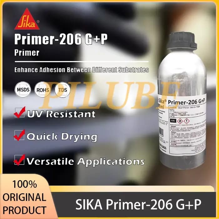 SIKA Primer-206 G+P Apprêt haute performance pour la préparation de surfaces et les applications de 