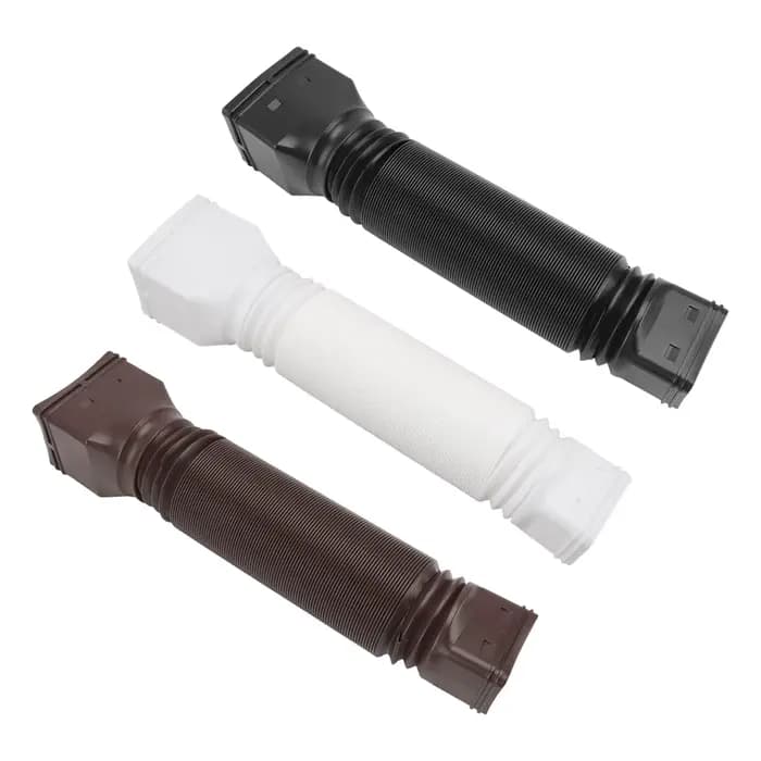 Rallonge de bec de descente rétractable, gouttière de pluie, tuyau de proximité, prolongateurs de vi