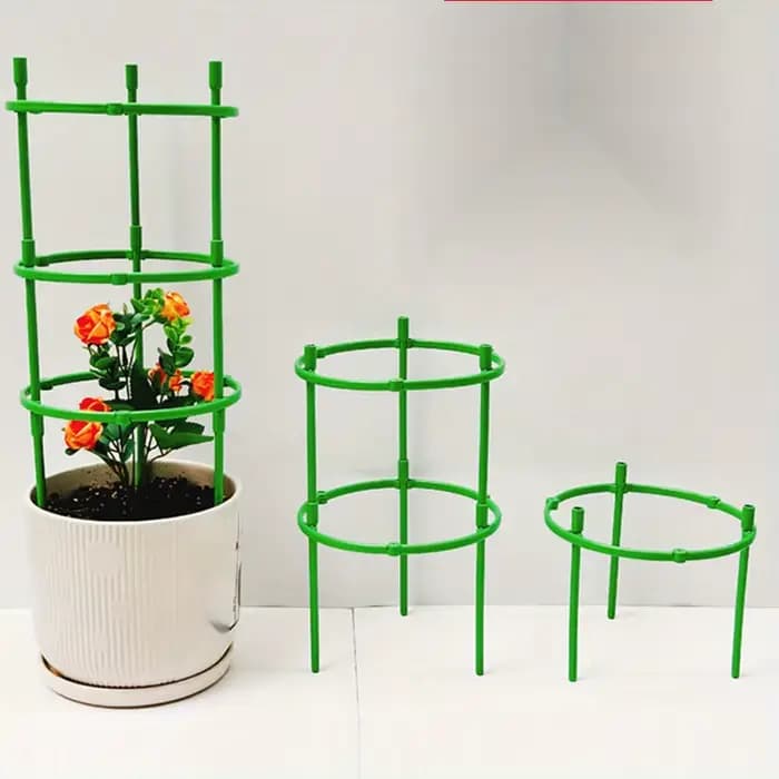 Support de plante en treillis pour le jardin, cages à tomate, degré de rouille, petit concombre, piq