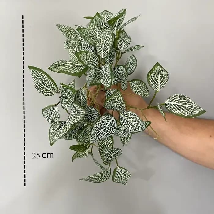 Plante artificielle en guimauve de 20 cm, plantes suspendues en pot pour la décoration murale, de la