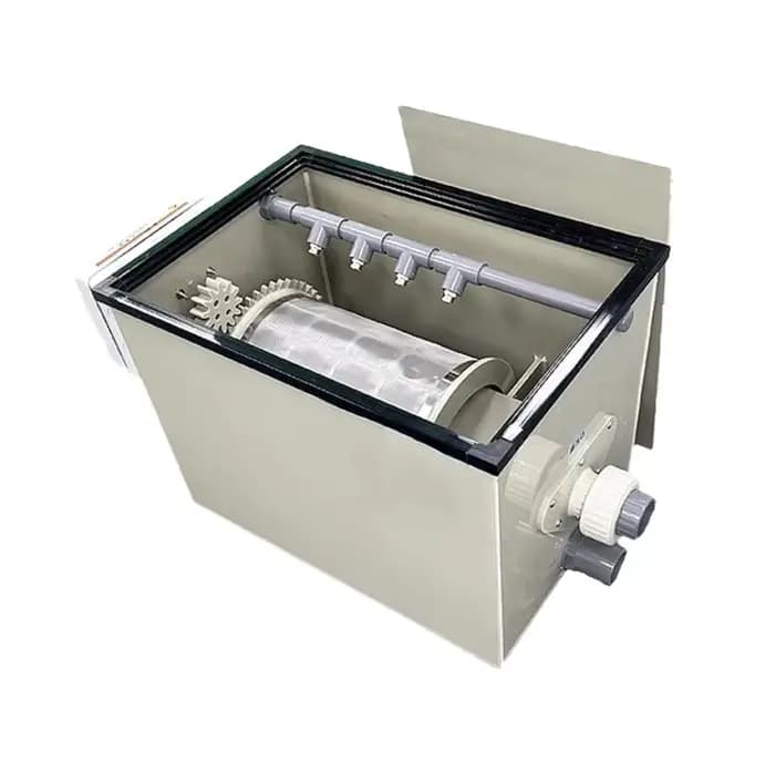 Machine de traitement de l'eau des étangs de poissons, filtre à micro tambour, système de filtration