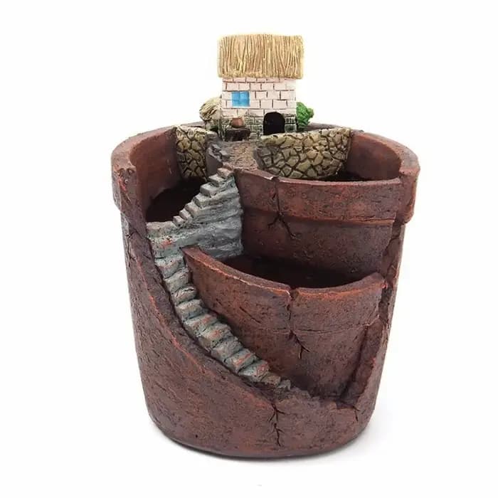 Pots de fleurs de bureau 9x12cm, vert, pour plantes, décoration intérieure, jardinière, jardin suspe