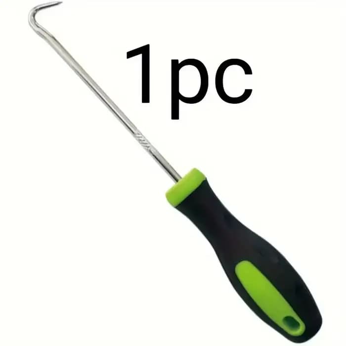1 crochet métallique en forme de U robuste, outil pour ameublir la pelouse, parfait pour le désherba