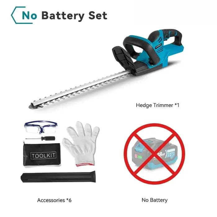 Nouvelle tondeuse à haies électrique sans fil 2000W 15000RPM 2026, outil de jardinage pour batterie 