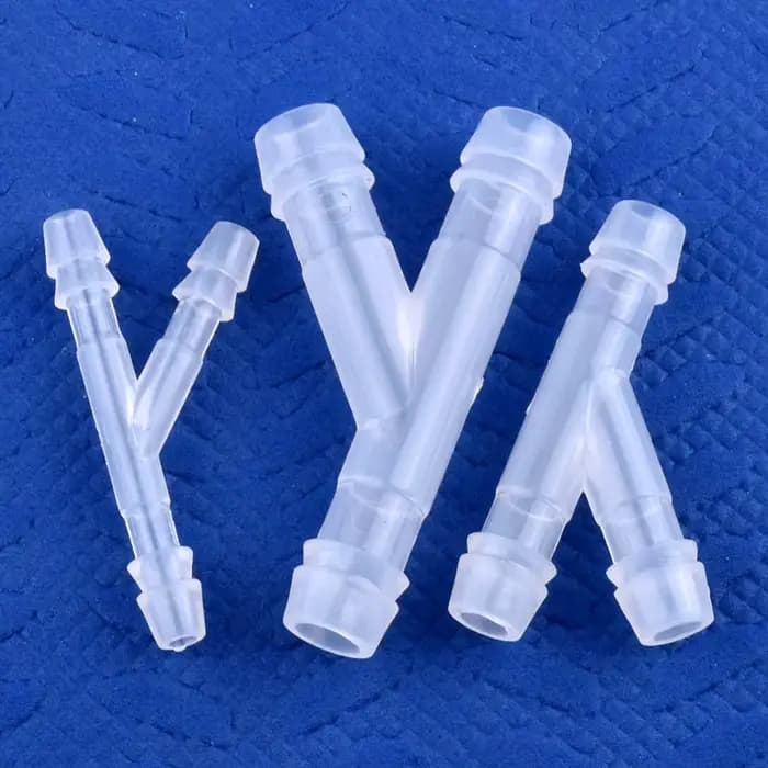 Connecteur en T Oblique de Type Y PP de qualité alimentaire, 5 à 200 pièces, 4 à 18mm, inverseur de 