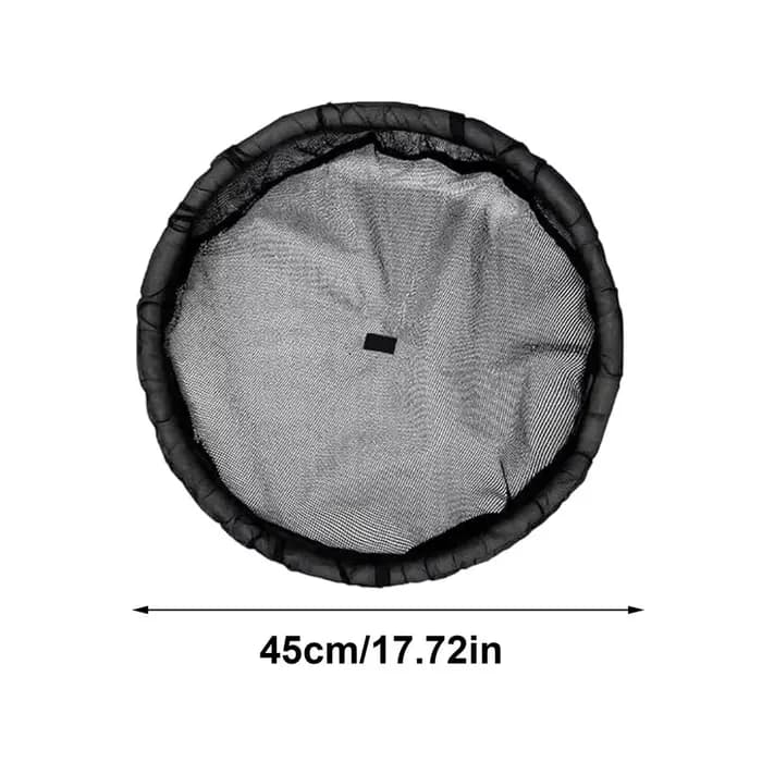 Îlot Flottant Rond pour Plantes Aquatiques, Filet de 17,7 pouces, Décoration pour Bassin de Jardin e