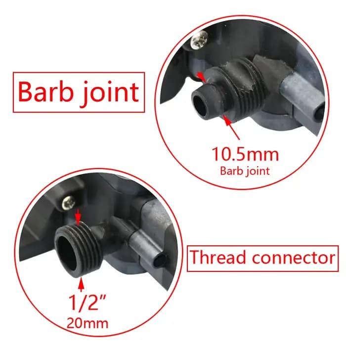 Micro pompe à eau à membrane DC 12V 60W 80W 100W, pour lavage de voiture, Irrigation de jardin, pomp