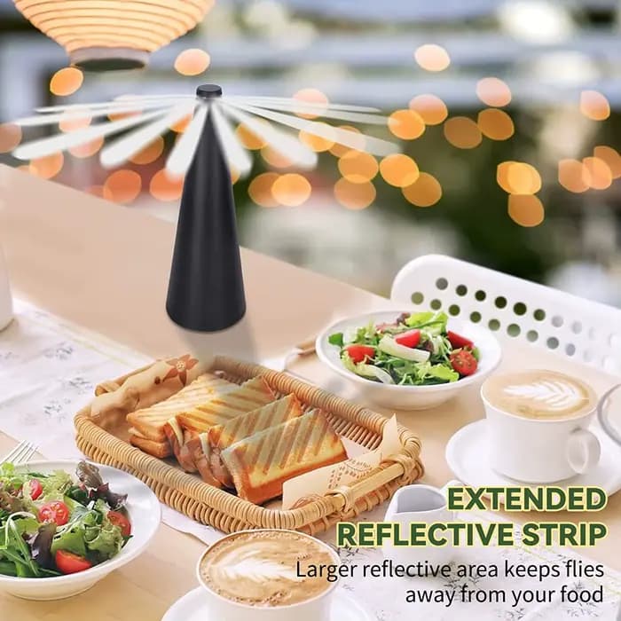 Les ventilateurs volants pour tables avec pales souples, alimentés par USB ou piles, soufflet et por