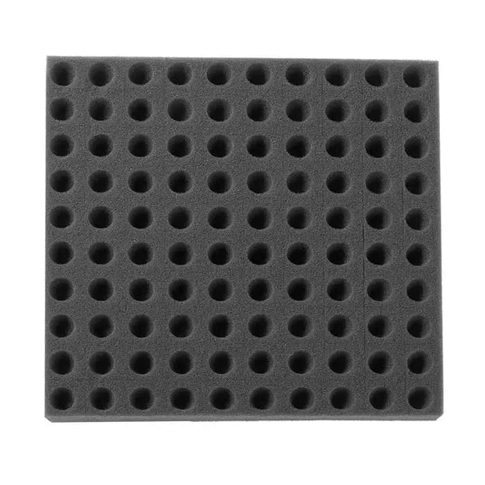 Éponge de semis hydroponique noire sans sol, clonage de pots de jardin, collier de pépinière, semis,