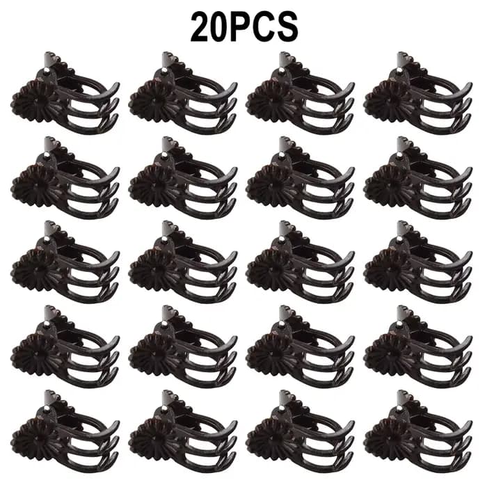 20 pièces orchidée tige pince plante Support vigne Clips en plastique fleur grandir branche pinces j