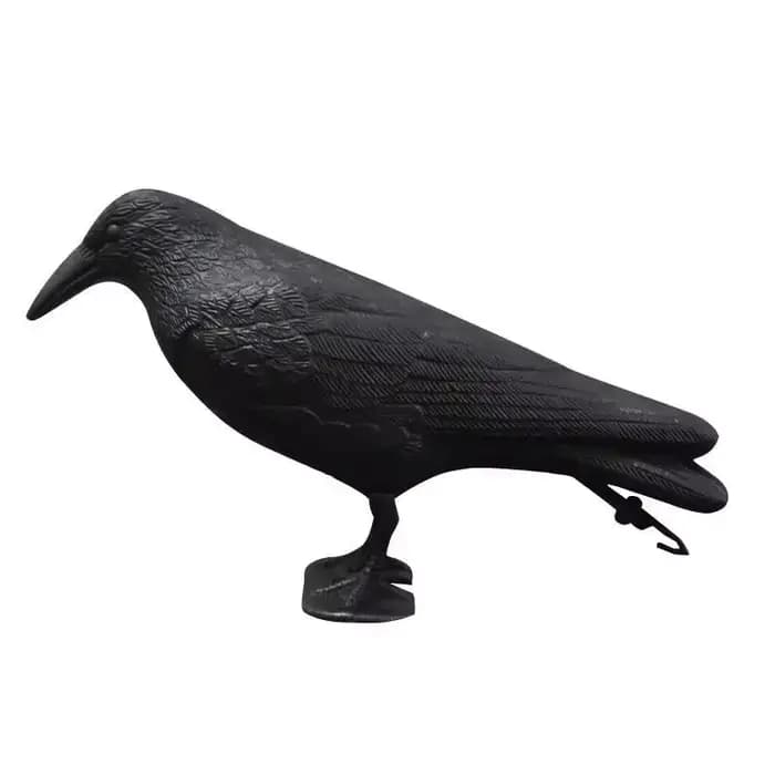 JPeoples-Simulation extérieure, Corbeau noir, Répulsif à oiseaux, Lutte antiparasitaire, Répulsif à 