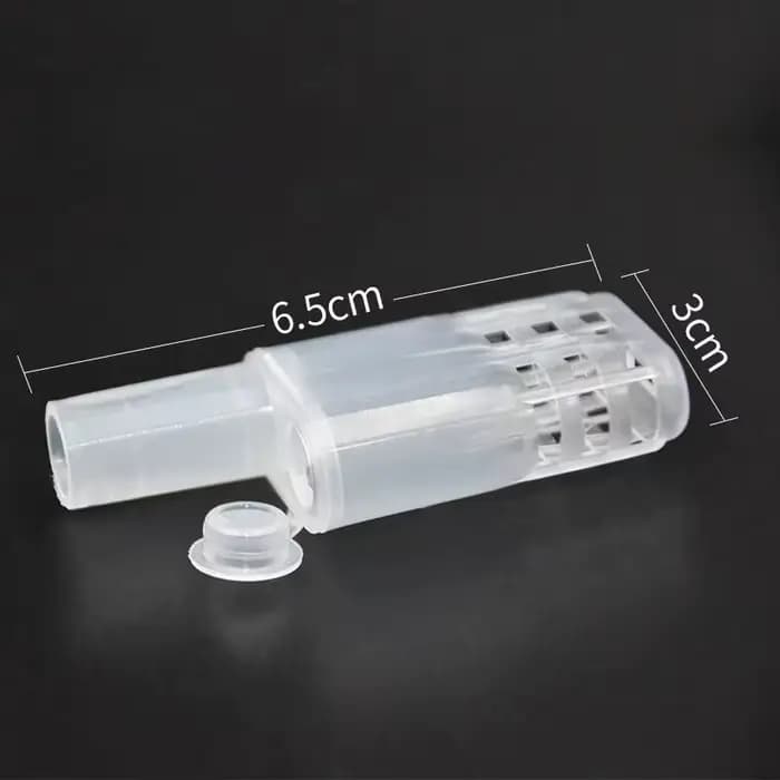 120 pièces abeille reine Cages Protection reine Wangtaipu abeille équipement en plastique blanc sécu