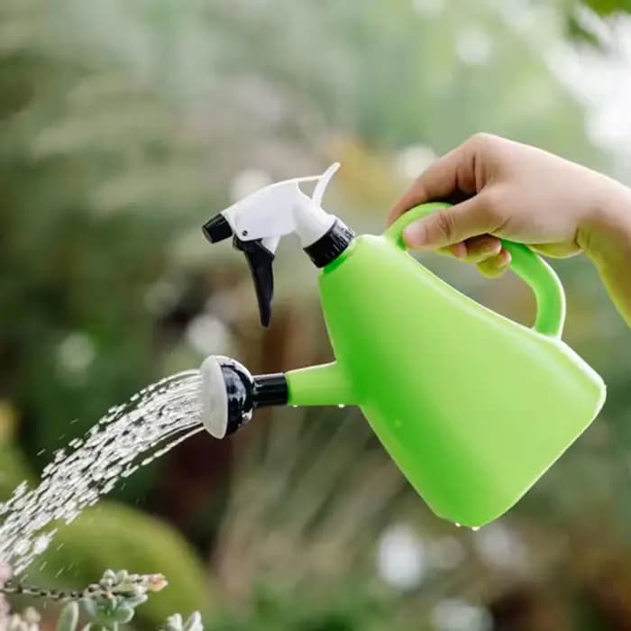 Arrosoir en plastique pour plantes de jardin d'intérieur, pulvérisateur réglable, bouilloire à eau à