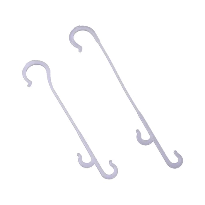 Crochet d'oreille en forme de J pour Support de tomate, 13/16cm, Clip de fixation pour légumes, rais