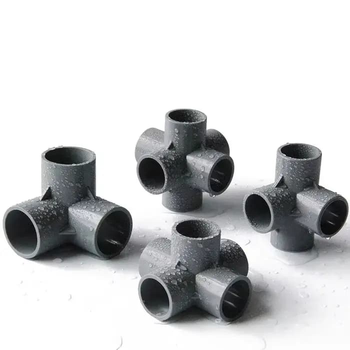 Raccords de tuyaux d'alimentation en eau, diamètre intérieur 20mm-40mm 3 voies/4 voies/5 voies Conne