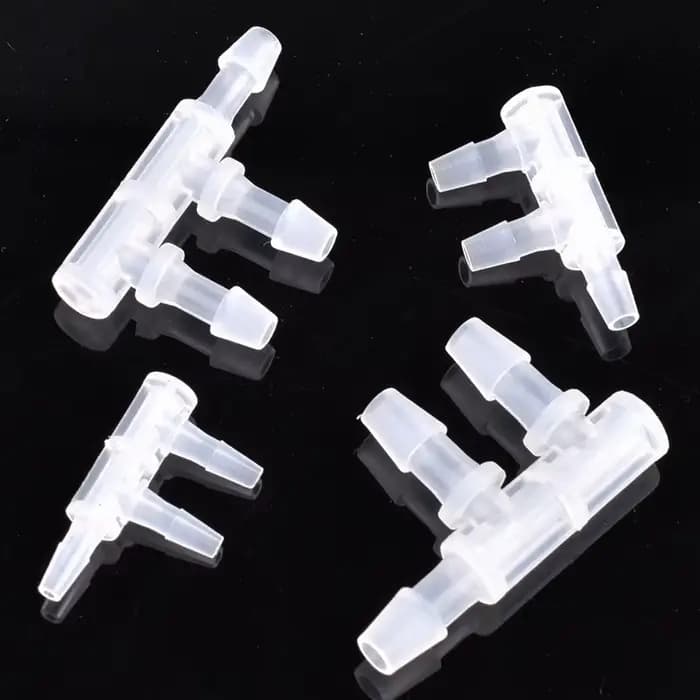 Connecteur à trois voies de type F, côté PP 2.4mm ~ 9.5mm, Joint de tuyau d'eau, tuyau d'aquarium, s