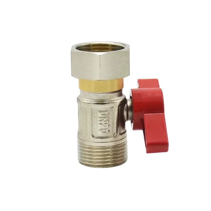 Connecteur de filetage mâle femelle en laiton G1/2 3/4 pouces, tuyau de Valve, filetage métallique e