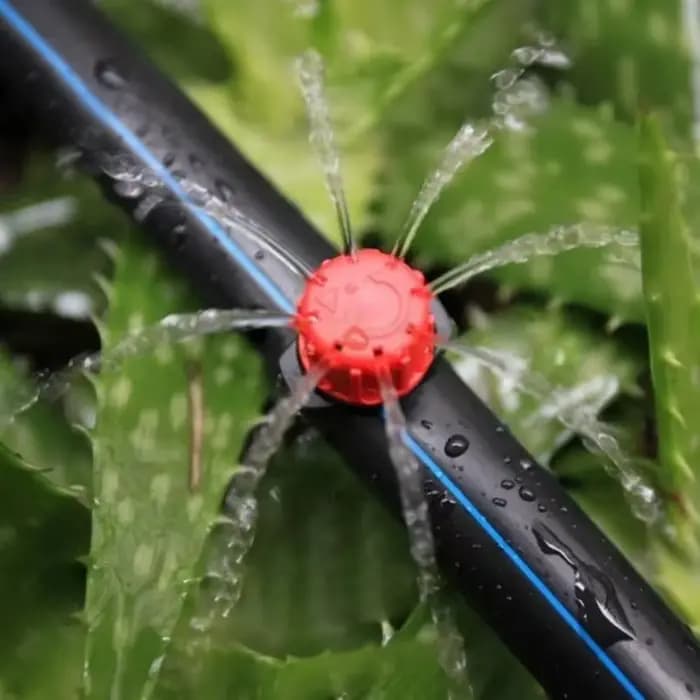 Buse de pulvérisation à connexion filetée pour arroseur d'eau réglable, d'argile de jardin, goutteur