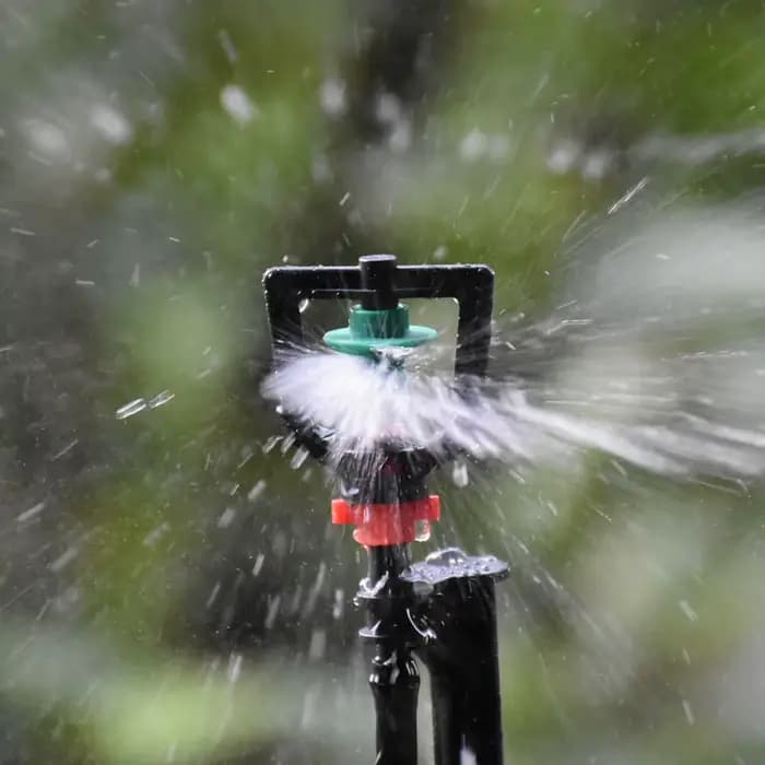 Micro arroseur d'irrigation à effet de serre, Buse de brouillard de Louvain, Connecteur fileté barbe