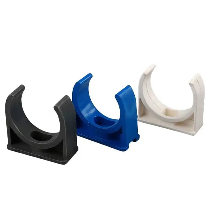 Collier de serrage en PVC I.D 20 ~ 50mm, 2 à 10 pièces, pour Aquarium, Irrigation de jardin, Type U,