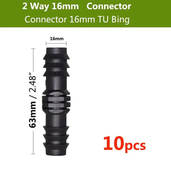 16 20 25 mm Tuyau d'irrigation de jardin Connexion coude en T Joint embout Adaptateur Microdrop
