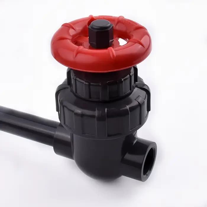 Vanne de porte UPVC de haute qualité, 20/25/32/40/50/63mm, accessoires d'irrigation de jardin et d'a