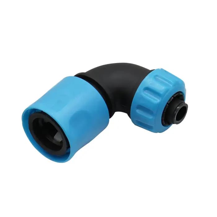 Connecteurs rapides coudés de tuyau 1/2 ", 2 pièces, tuyau de lavage de voiture d'irrigation de jard