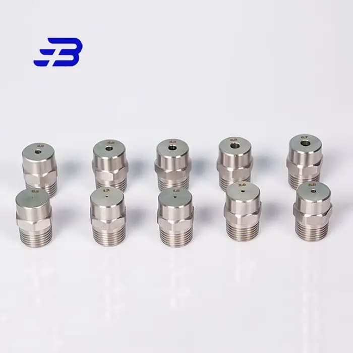 Buse de pulvérisation de refroidissement à cône complet à faible débit de Type BB de 1/4 pouces, bus
