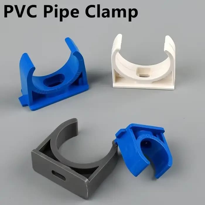 Collier de serrage en PVC I.D 20 ~ 50mm, 2 à 10 pièces, pour Aquarium, Irrigation de jardin, Type U,