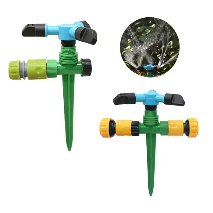 Arroseurs de jardin avec support, arrosage automatique de la pelouse, arroseur d'eau rotatif résista