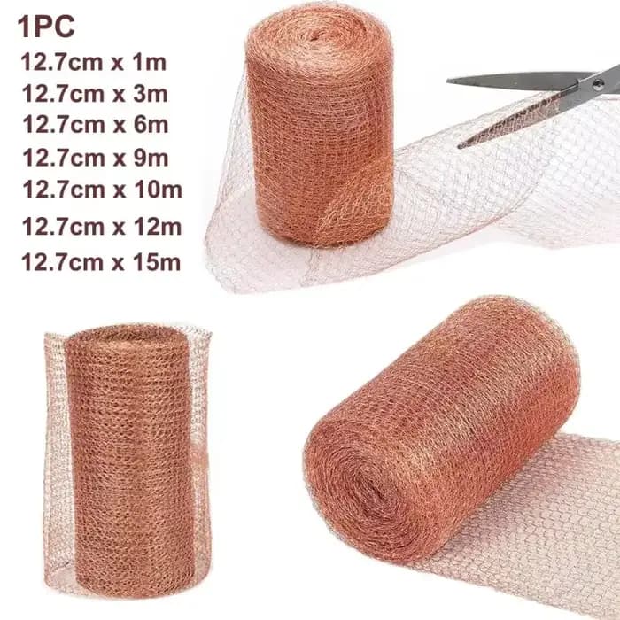 Anti-parasitaire maille de cuivre Anti-escargot fil de cuivre filet de protection du Signal rongeur 