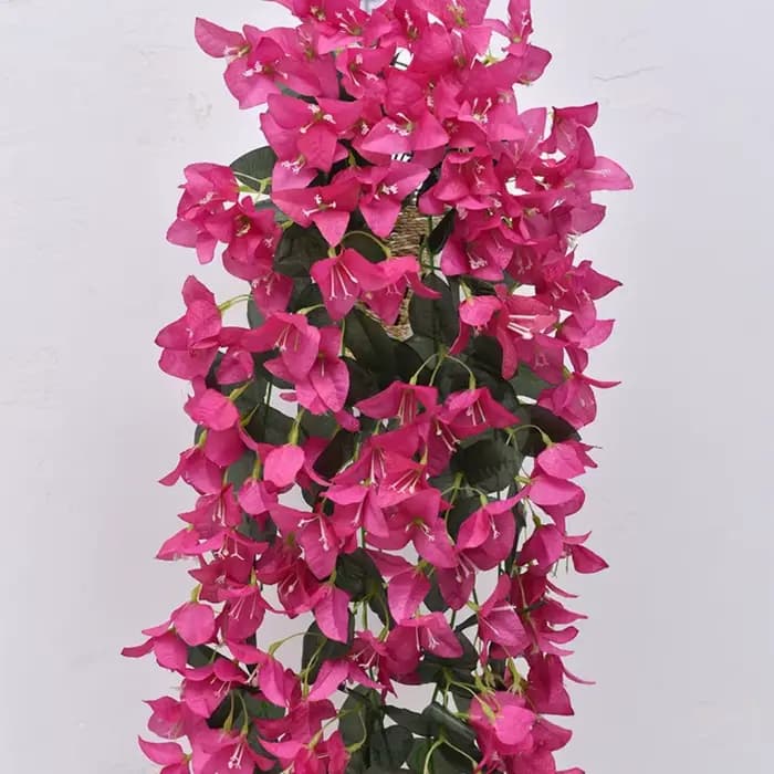 Bougainvilliers artificiels réalistes résistants aux UV, longues tiges, plantes artificielles en soi