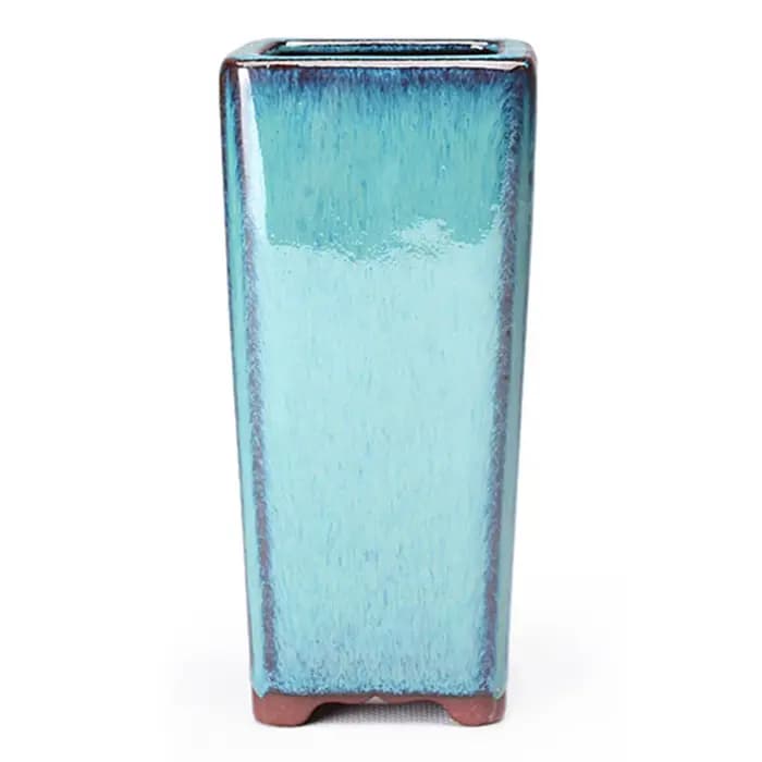 Pot de Fleur en Argile Violette, Poterie Optique, Grand Vase avec Trou de Proximité pour Plantes d'N