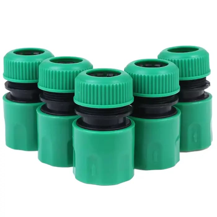 Connecteur d'accouplement de Joint de tuyau 1/2 ", 5 pièces, pour connecteur d'eau d'irrigation de j