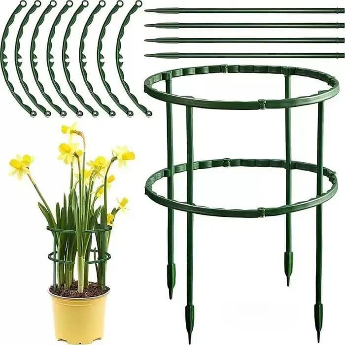 Support de Pile de Support de plante en plastique, 1 à 48 pièces, Pile de Support de plante pour fle