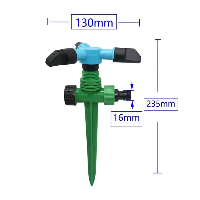 Arroseurs de jardin avec support, arrosage automatique de la pelouse, arroseur d'eau rotatif résista