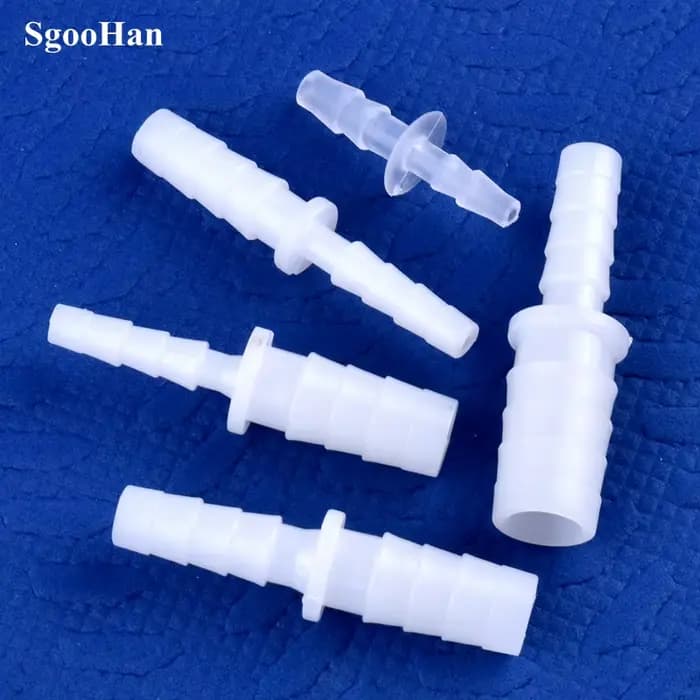 5 ~ 200 pièces 4 ~ 12mm à 2.4 ~ 9mm PE plastique pagode réduisant connecteur Direct Aquarium réservo