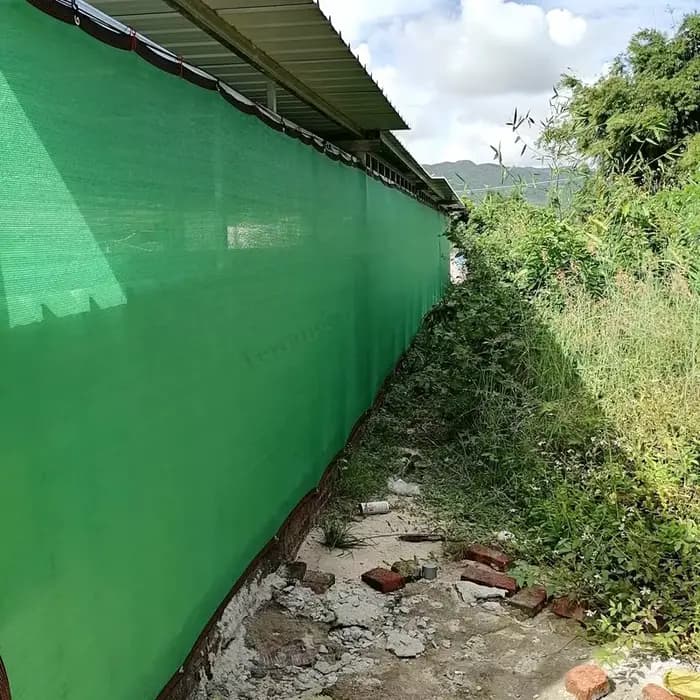 Filet d'ombrage vert anti-UV HDPE, 45%, 80%, gazébo extérieur en maille, couverture solaire pour ser