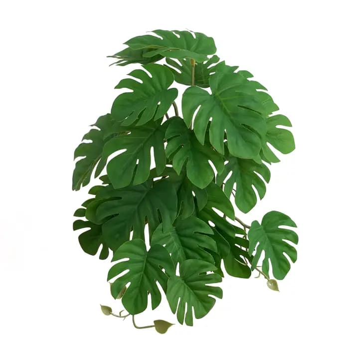 Plante artificielle Monstera Pothos, fausses feuilles avec tige, fausse plante, décoration de salon,