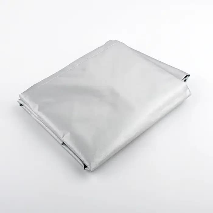 Housse de protection anti-poussière pour meubles d'extérieur, housse intelligente, argent et noir, p