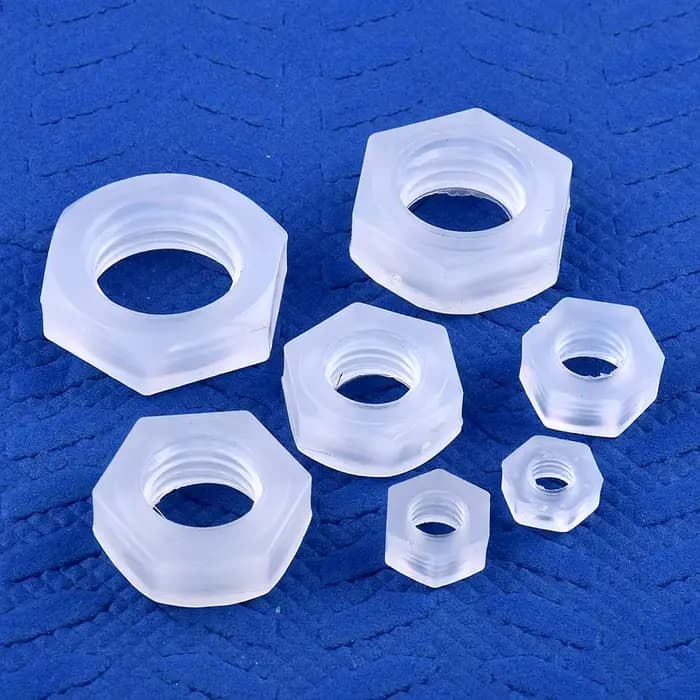5 ~ 200 pièces de qualité alimentaire PP M5 ~ M16mm G1/8 "~ G1" filetage à écrou hexagonal Aquarium 