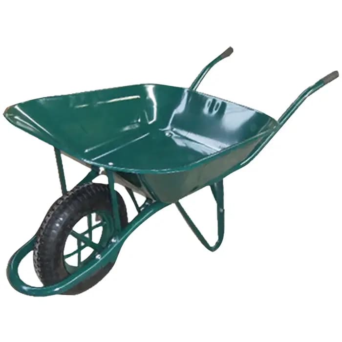 Barrow de roue de ciment en métal, modèle français, qualité supérieure, prix inférieur, WB6400