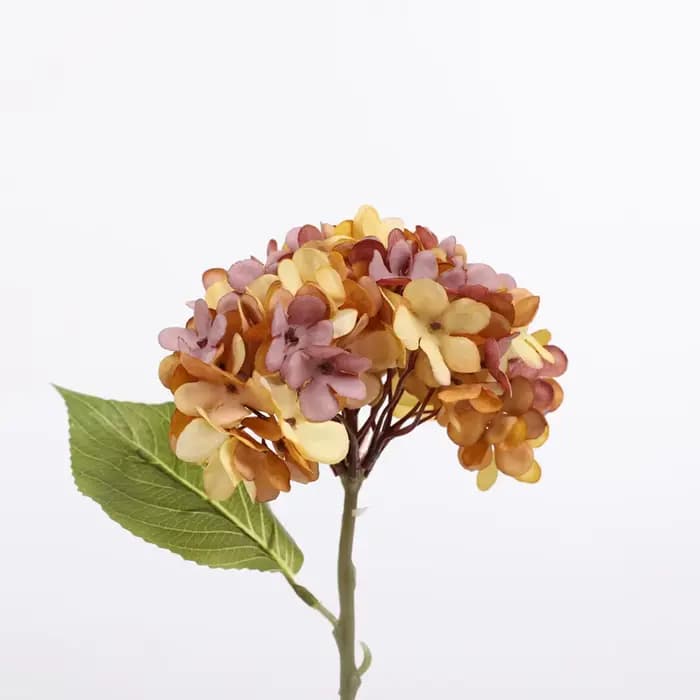 Fleur d'hortensia artificielle pour la maison, accessoires de décoration de vase, cadeau de mariage,