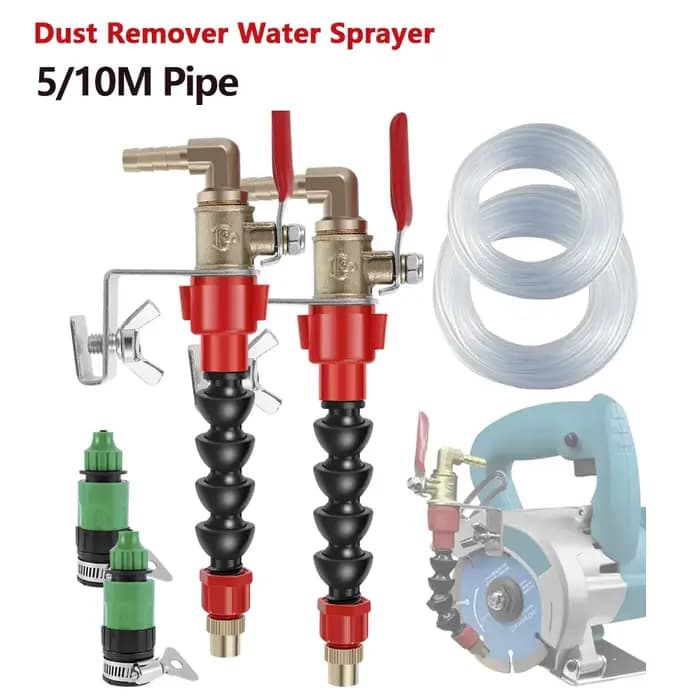 Pulvérisateur d'eau anti-poussière pour machine de découpe, buse d'arrosage non VEL, coupe à grande 
