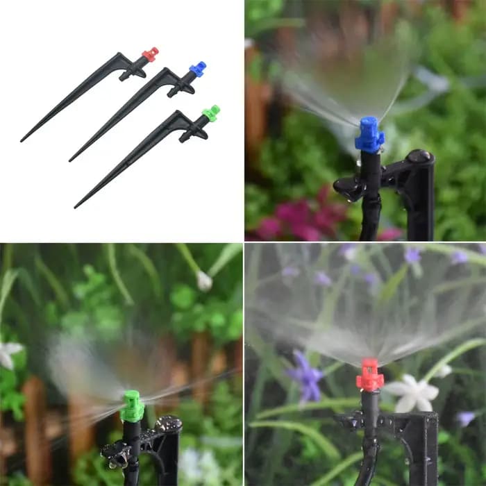 Micro-arroseur rotatif à 180 degrés, buse de réfraction de Type G, buse de suspension filetée pour l