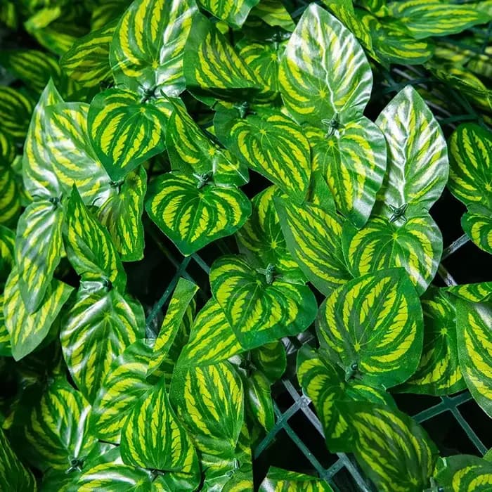 Rouleau de criblage de clôture de confidentialité, cuir chevelu Él, décoloration UV protégée, fausse