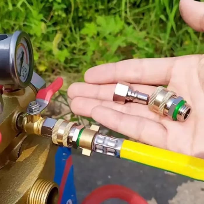 Connecteur rapide en cuivre pour pompe à piston de dosage agricole, accessoires de connecteur de dis